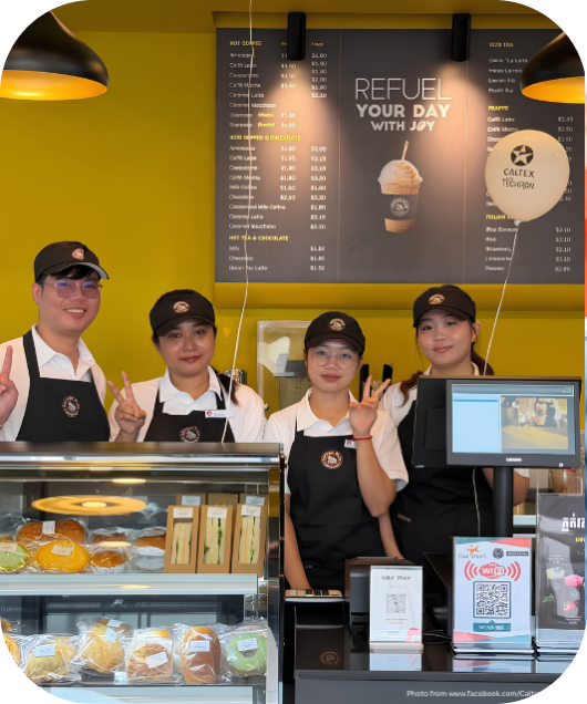 Experience/ Enjoy Coffee Plus